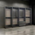 thumbnail image 7 of Dee Modular Freestanding Closet System, 4 Hanging Rods, 6 Shelves, Gray, 7 of 7