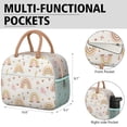 thumbnail image 6 of Insulated Lunch Bag Women Reusable Cute Tote Lunch Box for Adult Men Leakproof Cooler Lunch Bags for Office Lunch (Rainbow Cartoon ), 6 of 7