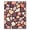 Orange, Pattern 13, variant on ODIKA 4' x 6' Machine Washable Non-Slip Area Rug, abstract geometric High Traffic Rug, Orange, 934357
