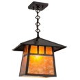 thumbnail image 2 of Meyda Tiffany 45605 Stillwater Double Bar Mission 17" Wide Pendant - Brown, 2 of 4