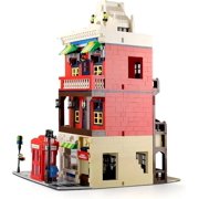 'The Corner Store Emporium' Modular Building Blocks Set an Urban Architect's Dream Brick Building Kit