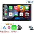 thumbnail image 1 of 7 Car Radio 1 Din MP5 Player HD Touch Screen Multimedia FM ISO Power Aux Input USB Bluetooth Mirror Link Universal Autoradio, 1 of 5