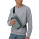 thumbnail image 5 of Balery PUG HEAD And Flower Mochila Cinturón para Mujeres y Hombres, Bolsa de Cintura Impermeable de Doble Capa con Correa, 5 of 6