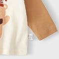 thumbnail image 5 of mgoYE Unisex Baby Girls Boys Infant Toddler Long Sleeve T-Shirts,Graphic Cartoon Cute Animals Print Comfort Crewneck Tee(Khaki,3-4 Years), 5 of 6