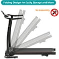 thumbnail image 5 of Folding Treadmill for Home with Incline Portable Electric Motorized Treadmill Running Exercise Machine Compact Treadmill for Home Gym Fitness Workout Jogging Walking, 5 of 7
