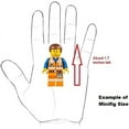 thumbnail image 4 of LEGO City: Airport Construction Worker Minifigure with Service Car, 4 of 5