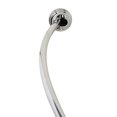 thumbnail image 1 of Zenna Home Tringle de Douche Courbée en Aluminium Antirouille, Chrome, 1 of 5