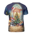 thumbnail image 2 of Merry Christmas Schnauzer Santa Hat Xmas Tree Winter Holiday All Over Print 3D Shirt Unisex Merch Miniature Schnauzer Dog Lover - 01013, 2 of 6