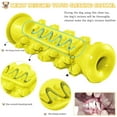 thumbnail image 5 of VONTER Dog Chew Toys for Aggressive Chewers | Dog Bone Toothbrush Stick for Large Dog Chew Toys & Puppy Dog Toys - Durable Natural Rubber Pet Chews Toy, 5 of 8