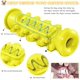 thumbnail image 5 of Juguetes masticables para perros OUSITAI para masticadores agresivos | Cepillo de dientes con forma de hueso para perros grandes y cachorros - Juguete masticable de caucho natural duradero para, 5 of 7