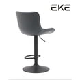 thumbnail image 4 of Banco Giratorio Respaldo EKE Life Home Cocina Desayunador Barra Moderno Gris, 4 of 4