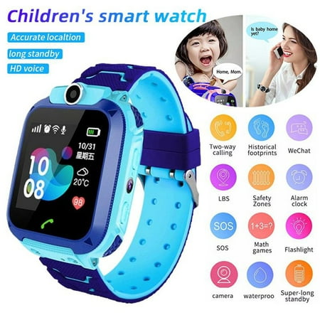 Kids Smart Watch Phone For Girls Boys Gps Locator Pedometer Tracker Q12B | Walmart Canada