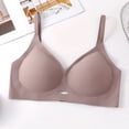thumbnail image 5 of Lumistal Push Up Bra Jelly Bras Wireless Push Up Bra V Neck Seamless Full Coverage Bralette No Underwire Comfy Thin Breathable Everyday Bra Sports Bras for Women M, 5 of 5