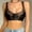 Black, variant on CALAFEBILA Front Closure Bras for Ladies Casual Strap Bralette Lift Bra No Pad Bra Lace Bralette Tank Tops Everyday Bra Underwear