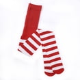 thumbnail image 4 of Inevnen Novelties Women's Adult Striped Tights Thigh High Stocking for Christmas Costume Accessory, 4 of 6