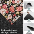 thumbnail image 3 of Pioneer Flower Floral Print Pattern Kitchen Rugs Sets Of 3,Kitchen Runner Rugs Non Skid Washable,Decorative Kitchen Floor Mats for Kitchen,Sink,Laundry,17"x30"+ 17"x47" + 17"x59", 3 of 6