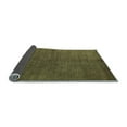 thumbnail image 2 of Ahgly Company Indoor Round Abstract Light Blue Modern Area Rugs, 6' Round, 2 of 4