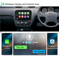 thumbnail image 4 of 9" 2+32GB Android 14 Car Radio Stereo for Honda CR-V CRV I 1997-2001, Wireless CarPlay Android Auto GPS Navi WiFi Bluetooth SWC DSP FM RDS, 4 of 10