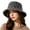 Grey, variant on Sun Hats for Women Uv Protection Wide Brim Fedora Straw Uv Upf 80 Women Bucket Hat Uv Protection Summer Sun Visor Hats Tops Yellow One Size