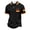 Black, variant on 2026 Soccer Cup Polo for Men, Short Sleeve Button Down Deutschland Jersey with Shield Logo & Flag Stripes - Breathable Fan Apparel for Match Day & Casual Outings Red S