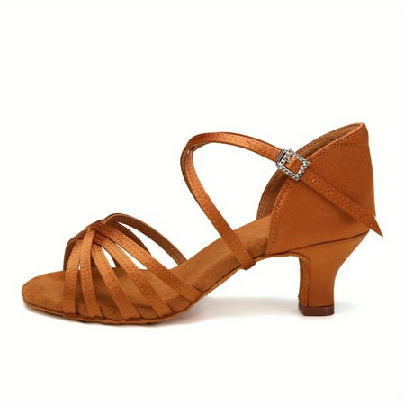 

Women s Heel Professional Latin Dance Shoes Soft Comfortable Medium Shoes