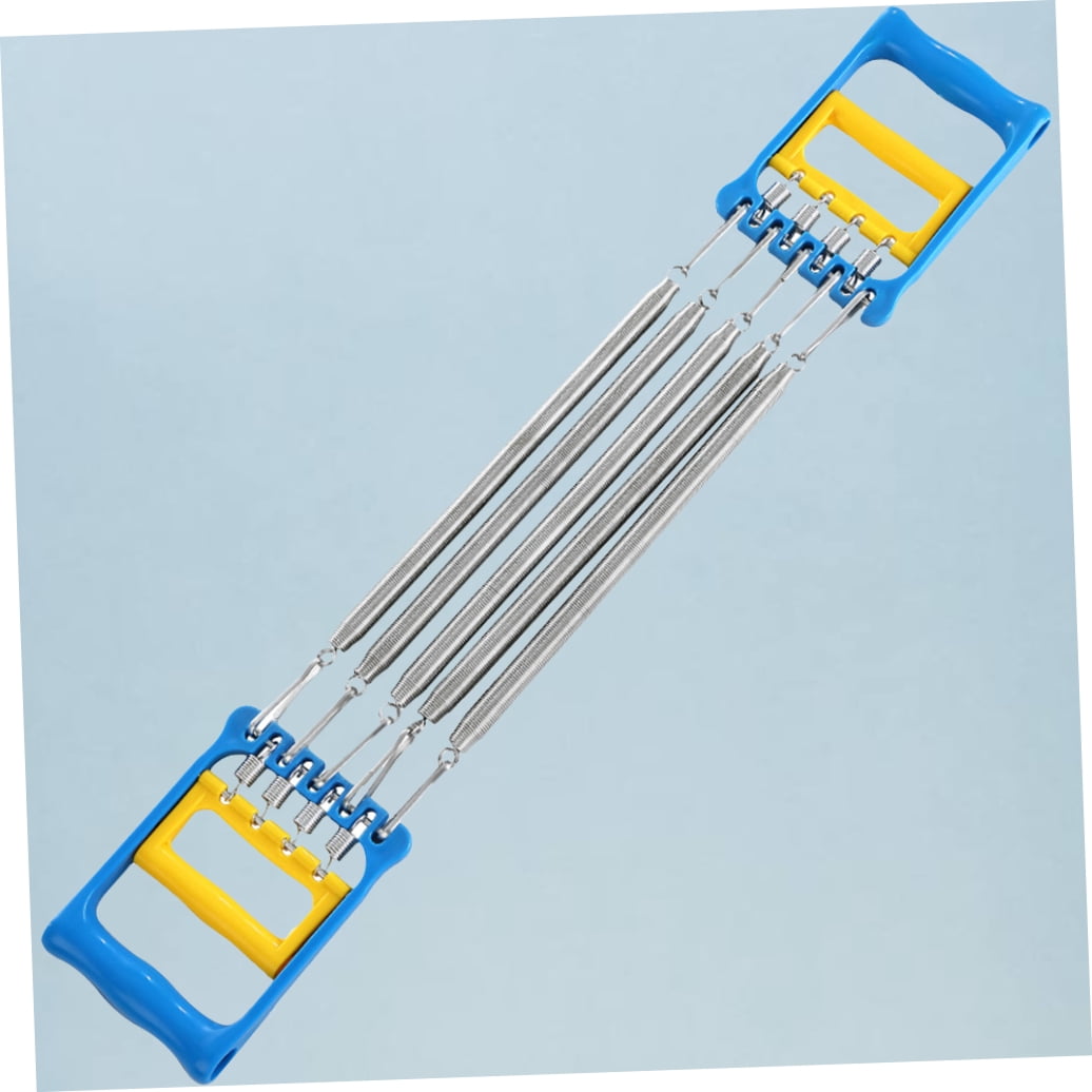 LULULION Dual Purpose Chest Expander for Shoulder and Arm Strengthening with Detachable Springs