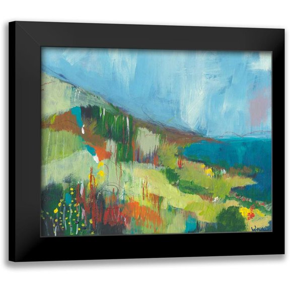 Weiss, Jan 14x12 Black Modern Framed Museum Art Print Titled - Pacific Coast
