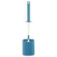 thumbnail image 2 of Mouliraty Household Toilet Brush Set With Base Wall Mounted Plastic No Punching No Dead Corners Toilet Cleaning Brush For Household Toilets, 2 of 5
