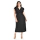 thumbnail image 1 of Vestido largo manga volantes Roman Fashion /Tallas Extras, 9940-SO (Negro) negro 40, 1 of 6