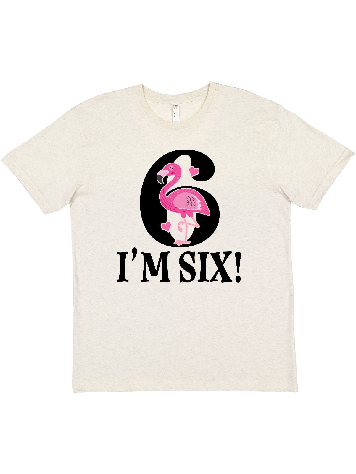 Flamingo 6th Birthday Gift for Six Year old Youth Kids Sweatshirt 6 year old