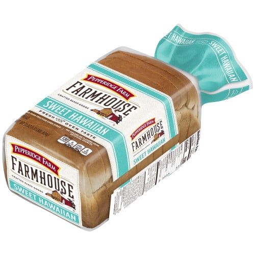 Pepperidge Farm Farmhouse Sweet Hawaiian Bread 22 Oz Loaf Walmart Com Walmart Com