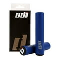 thumbnail image 4 of ODI 2 Pair Bicycle Grip Handlebar Grips Shock-Absorbing Soft Mountain Bicycle Grip Bike Accessories, Blue & Black, 4 of 5