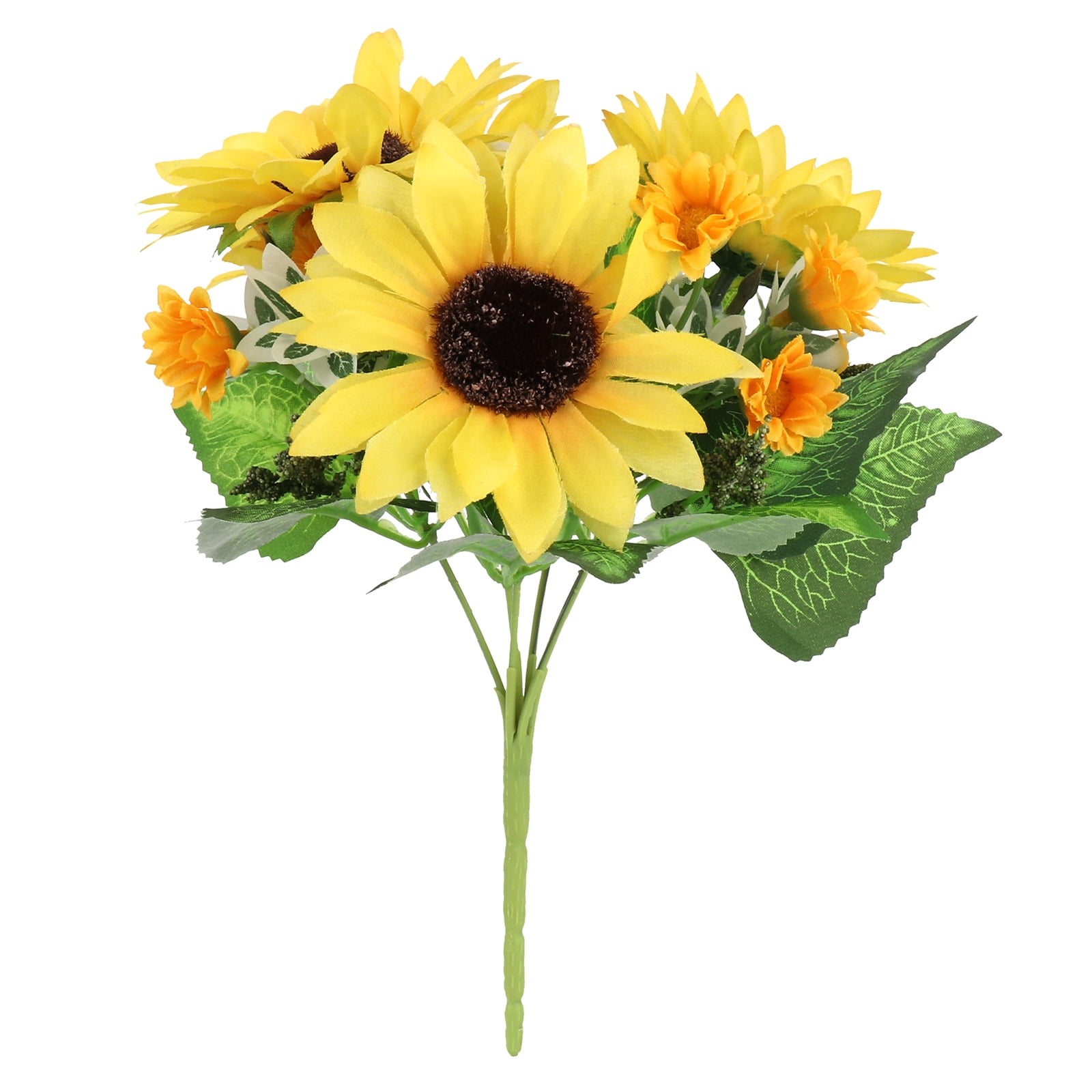 Haberdashery Embellishments Flowers, Plants & Animals Artificial Flowers Wild Yellow Sunflower