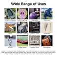 thumbnail image 5 of TPU Waterproof Repair Patches for Tents and Inflatables, Clear Self-Adhesive Patch Kit for Rain Gear, Air Mattresses, and Bags, 4" x 4" Square, 20-Pack, 5 of 10