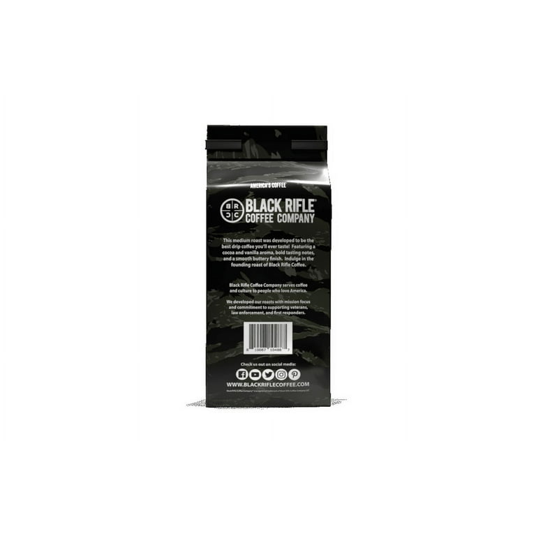 Black Rifle Coffee Company Just Black, Medium Roast, Ground Coffee