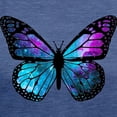 thumbnail image 3 of CafePress - Galactic Butterfly T Shirt - Womens Tri-blend T-Shirt, 3 of 4
