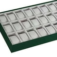 thumbnail image 3 of Bandeja de reloj Premium Baoblaze con almohada 30 ranura organizador de exhibición, 3 of 8