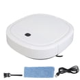 thumbnail image 1 of Robot aspirador potente USB de 1200 Pa, color blanco, con control táctil y depósito de basura de 442 ml, ideal para la limpieza del hogar y la oficina, 1 of 4