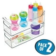 thumbnail image 2 of iDesign, 2-Pack Plastic Kitchen and Home Organizer Bins, 2 of 7
