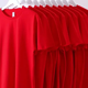 thumbnail image 3 of Camiseta de verano con cuello redondo para hombre y mujer, estilo chino sencillo, informal, de manga corta, de color rojo, 3 of 5