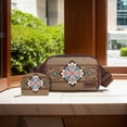 thumbnail image 4 of Riñonera Boho con correa ajustable bolso cruzado riñonera de moda para mujer, 4 of 5