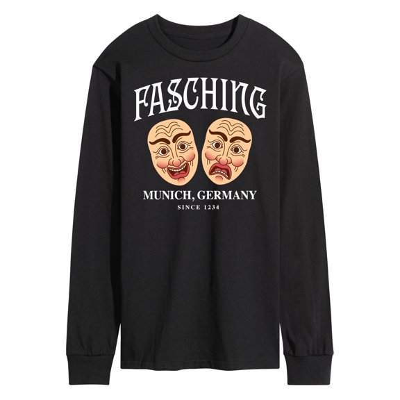 Instant Message - Fasching Masks - Men's Long Sleeve T-Shirt