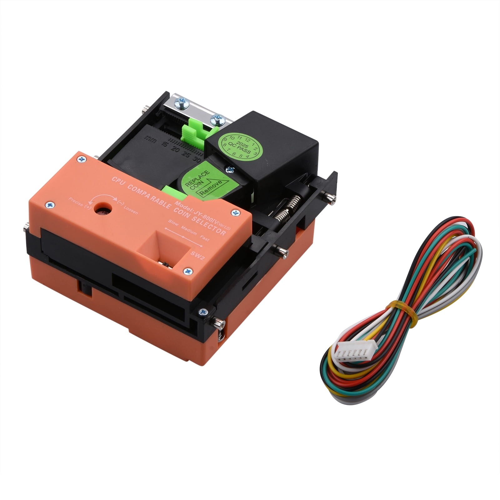 APPLAYERR DC12V ±10% Coin Selector 60mA ±5% Current For Commercial Vending Machine Arcade Game Self Service Kiosk for JY-800
