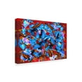 thumbnail image 2 of Trademark Fine Art 'Red And Blue Abstract' Canvas Art by Ata Alishahi, 2 of 3
