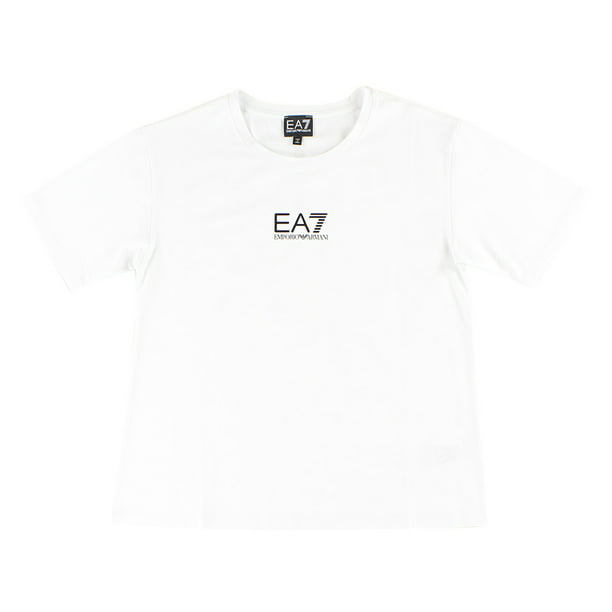 Gladys Reproducere usikre Emporio Armani EA7 Boyfriend Tee Womens Active Shirts & Tees Size M, Color:  White - Walmart.com