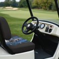thumbnail image 6 of Pzuqiu Gothic Skull Blue Roses 2-Piece Golf Cart Seat Covers - Breathable Washable Universal Fit for Most 2-Seater Golf Carts, 6 of 10