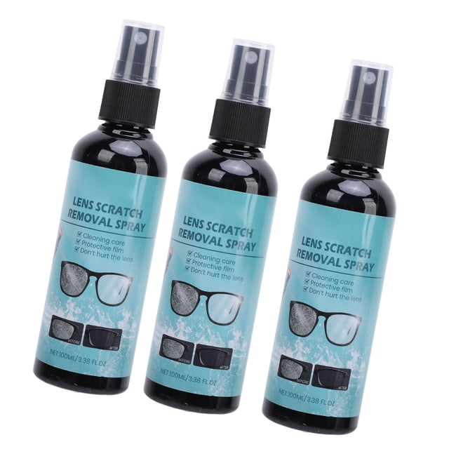 Removedor De Rayones De Lentes, , 3 Piezas, Película Protectora De 100 Ml, Removedor De Rayones De Gafas De Sol Multiusos Para Teléfono