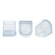 thumbnail image 4 of Puntas protectoras de talón ZHAOCHENG transparentes 9-10 mm antideslizantes 5 pares S, 4 of 5