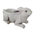 thumbnail image 2 of Easter Bunny Planter Resin Sculpture – 11.8" Decorative Figurine for Spring Home Table Centerpiece | Easter Decorations Indoor | Resin Bunny Planter for Flowers, Candles & Holiday Display, 2 of 7