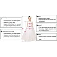 thumbnail image 7 of Drtj 2-14T Kids Teens Flower Girl Dress Off Shoulder Pageant Sparkling Formal Dress Birthday Party Ball Gowns, 7 of 7
